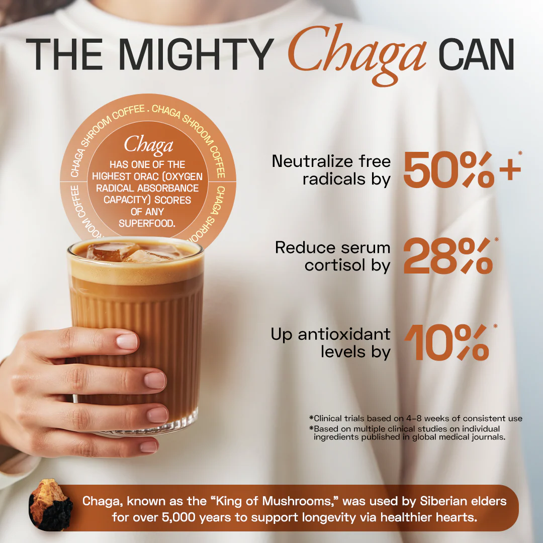 Chaga Shroom Coffee (Decaf) - Image 6
