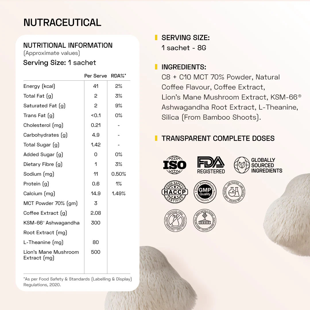 Lion's Mane Shroom Coffee - Image 9