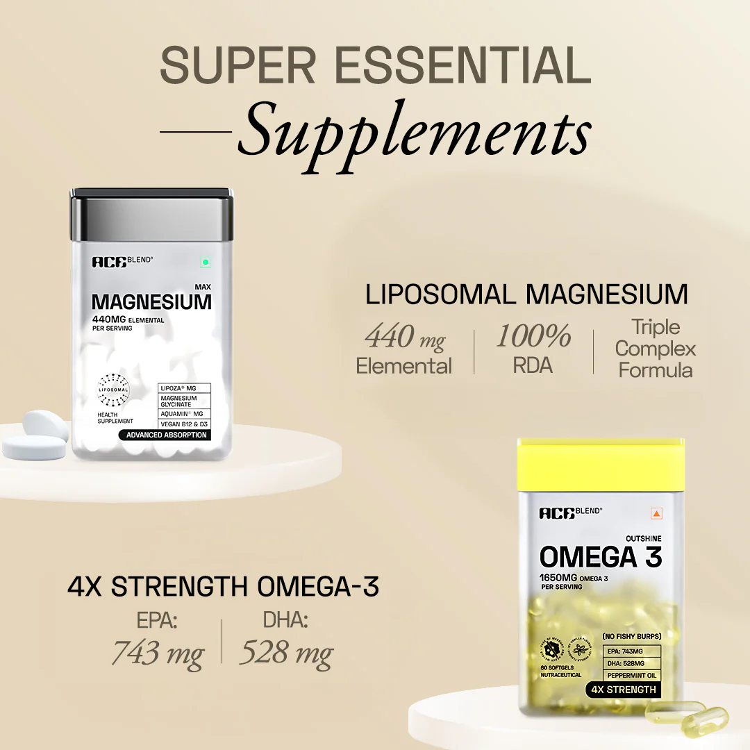 Outshine Omega 3 + Max Magnesium Super Combo - Image 3