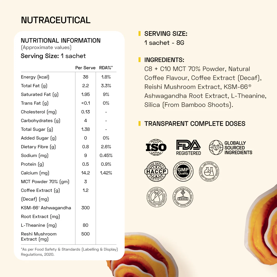 Reishi Shroom Coffee (Decaf) - Image 4